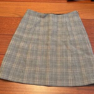 Aritzia plaid skirt.